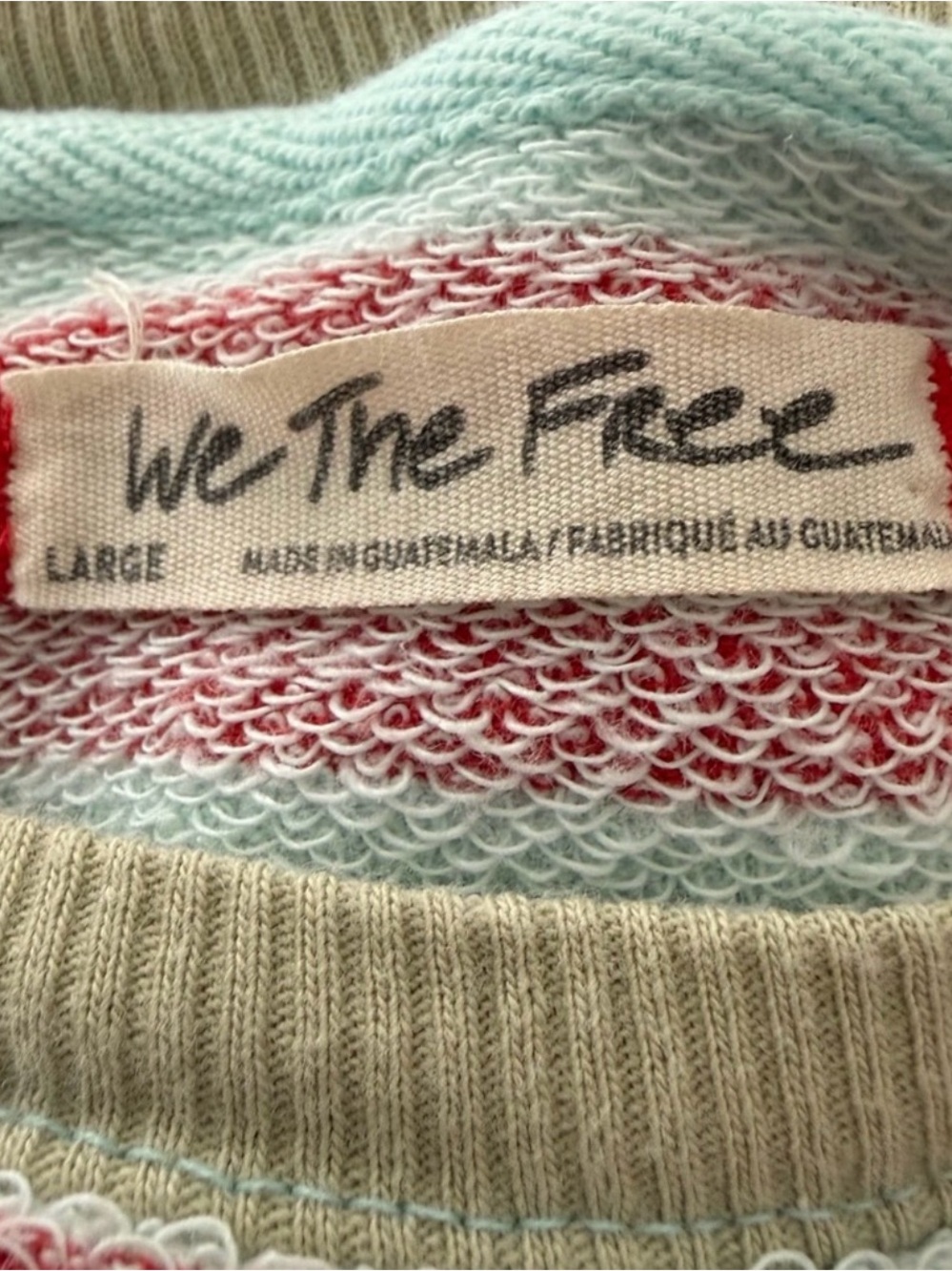 We the Free Classic Striped Crewneck - Picture 3 of 3